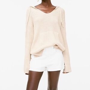 J. Crew Slouchy boyfriend short in white size 31